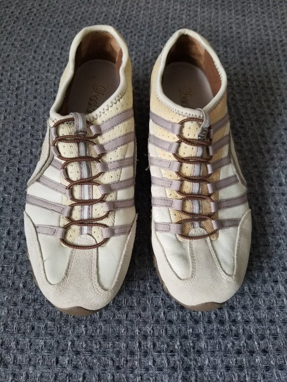 Skechers Tan Sneakers Slip On Women's 8